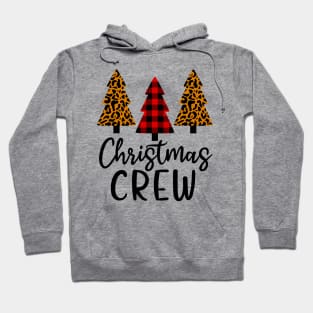 Christmas Crew Buffalo Plaid Christmas Tree Hoodie